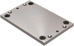 Jergens - 375mm Long x 250mm Wide Steel Fixture Plate - 20mm Plate Thickness - Eagle Tool & Supply