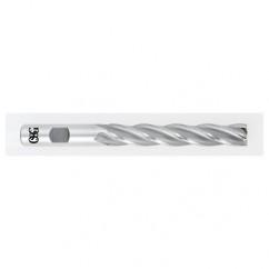 3/4 Dia. x 6-1/4 Overall Length 4-Flute Square End HSS-CO SE End Mill-Round Shank-Center Cutting-Uncoated - Eagle Tool & Supply