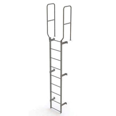 TRI-ARC - Rolling & Wall Mounted Ladders & Platforms Type: Fixed Ladder Style: Safety Cage - Eagle Tool & Supply