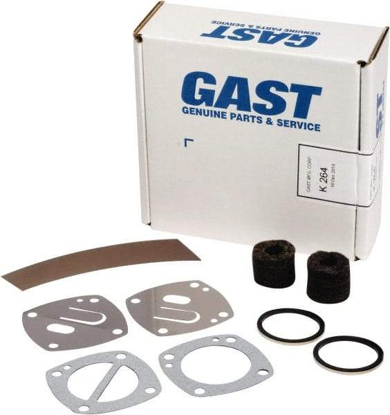 Gast - Air Compressor Repair Kit - Use with Gast 48 Frame Piston Pumps - Eagle Tool & Supply