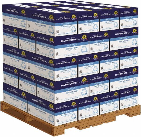 Hammermill - 8-1/2" x 11" White Copy Paper - Use with Laser Printers, Inkjet Printers, Copiers - Eagle Tool & Supply