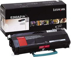 Lexmark - Black Toner Cartridge - Use with Lexmark E260, E360, E460 - Eagle Tool & Supply