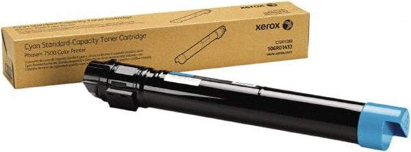 Xerox - Cyan Toner Cartridge - Use with Xerox Phaser 7500 - Eagle Tool & Supply