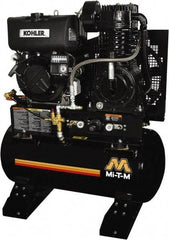 MI-T-M - Stationary Gas Air Compressors Horsepower: 9.0 Cubic Feet per Minute: 29.00 - Eagle Tool & Supply