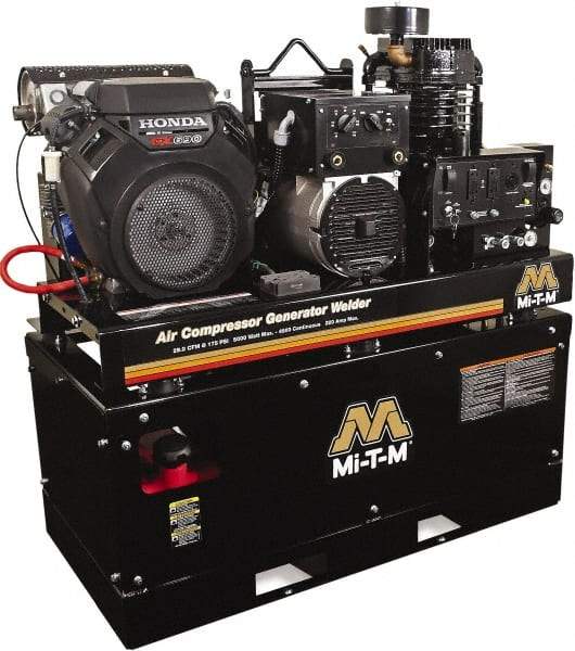 MI-T-M - Stationary Gas Air Compressors Horsepower: 22 Cubic Feet per Minute: 15.70 - Eagle Tool & Supply