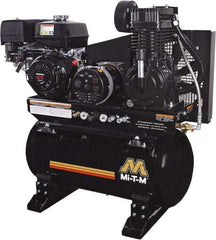 MI-T-M - Stationary Gas Air Compressors Horsepower: 13 Cubic Feet per Minute: 15.70 - Eagle Tool & Supply