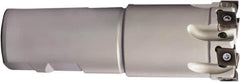 Sumitomo - 1-1/4" Cut Diam, 2.281" Shank Diam, 4.34" OAL, Indexable Square Shoulder End Mill - LNEX1306.. Inserts, Weldon Shank, 90° Lead Angle, Series TSX - Eagle Tool & Supply