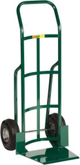 Little Giant - 800 Lb Capacity 47" OAH Hand Truck - 13-1/2 x 16" Base Plate, Continuous Handle, Steel, Pneumatic Wheels - Eagle Tool & Supply