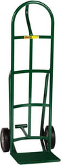 Little Giant - 800 Lb Capacity 49" OAH Hand Truck - 12 x 14" Base Plate, Loop Handle, Steel, Solid Rubber Wheels - Eagle Tool & Supply