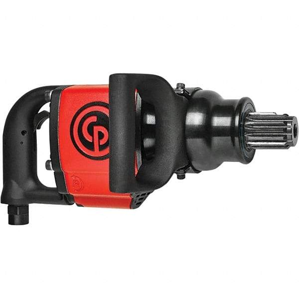 Chicago Pneumatic - #5 Spline Drive, 3,500 RPM, 2,800 Ft/Lb Torque Impact Wrench - D-Handle, 68 CFM, 90 psi, 1/2" NPT Inlet - Eagle Tool & Supply