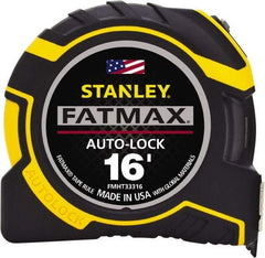 Stanley - 16' x 1-1/4" Tape Measure - 1/16" Graduation - Eagle Tool & Supply
