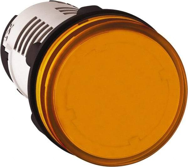 Schneider Electric - 120 V Orange Lens LED Pilot Light - Eagle Tool & Supply