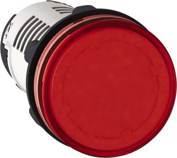 Schneider Electric - 230 V Red Lens LED Pilot Light - Eagle Tool & Supply