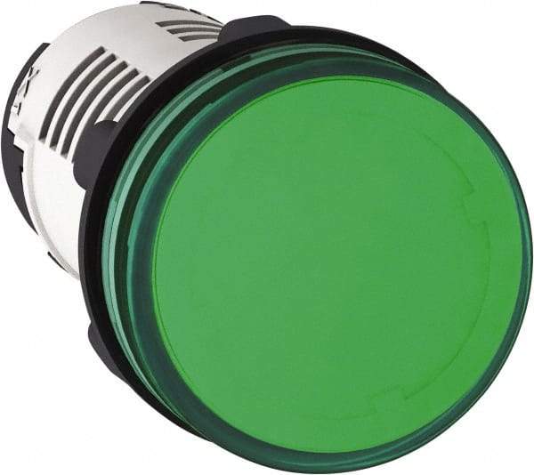 Schneider Electric - 230 V Green Lens LED Pilot Light - Eagle Tool & Supply