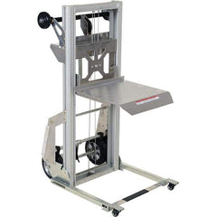 Vestil - 200 Lb Capacity, 61" Lift Height, Portable Workstation Manually Operated Lift - Eagle Tool & Supply