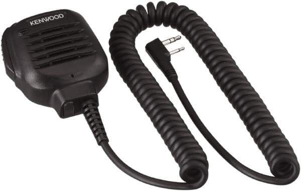Kenwood - Two Way Radio Speaker/Microphone - Use with Two-Way Radios - Eagle Tool & Supply