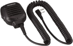 Kenwood - Two Way Radio Speaker/Microphone - Use with Two-Way Radios - Eagle Tool & Supply