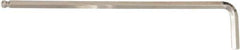 Wiha - 1/4" Hex, Long Arm, Ball End Hex Key - 185mm OAL, Inch System of Measurement - Eagle Tool & Supply