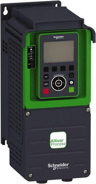 Schneider Electric - 3 Phase, 460 Volt, 3 hp, Variable Frequency Drive - UL Type 1 - Eagle Tool & Supply