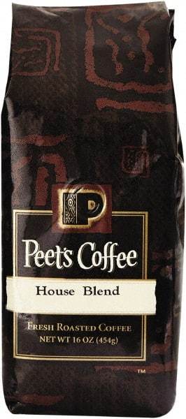 Peet's Coffee & Tea - Bulk Coffee, House Blend, Ground, 1 Lb Bag - Eagle Tool & Supply