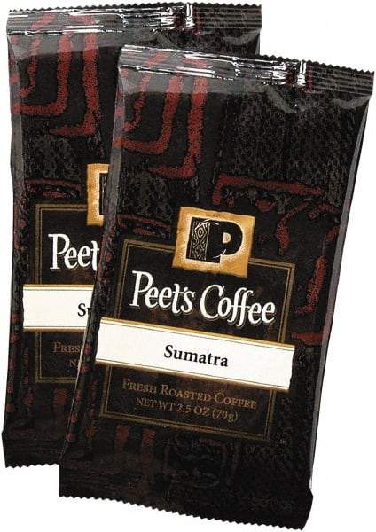 Peet's Coffee & Tea - Coffee Portion Packs, Sumatra, 2.5 oz Frack Pack, 18/Box - Eagle Tool & Supply