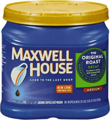 Maxwell House - Coffee, Decaffeinated Ground Coffee, 29.3 oz Can - Eagle Tool & Supply