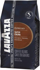 Lavazza - Super Crema Whole Bean Espresso Coffee, 2.2 Lb Bag, Vacuum-Packed - Eagle Tool & Supply