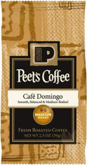 Peet's Coffee & Tea - Coffee Portion Packs, Caf\xE9 Domingo Blend, 2.5 oz Frack Pack, 18/Box - Eagle Tool & Supply