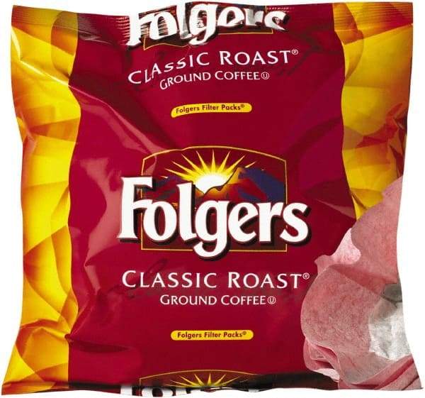 Folgers - Coffee Filter Packs, Regular, 0.9 oz Filter Pack, 40/Carton - Eagle Tool & Supply