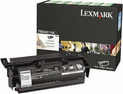 Lexmark - Black Ink Cartridge - Use with Lexmark T654dn, T654dtn, T654n, T656dne - Eagle Tool & Supply