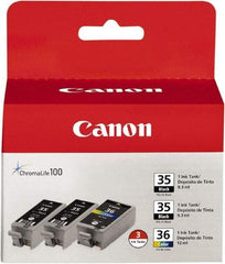 Canon - Ink Cartridge - Use with Canon PIXMA iP100, mini260, mini320 - Eagle Tool & Supply