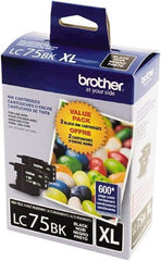 Brother - Black Ink Cartridge - Use with Brother MFC-J280W, J425W, J430W, J435W, J5910DW, J625DW, J6510DW, J6710DW, J6910DW, J825DW, J835DW - Eagle Tool & Supply