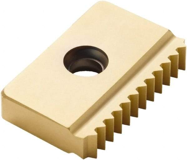 Seco - 1.5mm Pitch, Internal Thread, ISO Standard, 25NM CP500 Grade Thread Mill Insert - Carbide, TiAlN/TiN Coating - Eagle Tool & Supply