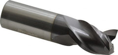 ProMax - 3/4", 1" LOC, 3/4" Shank Diam, 3" OAL, 3 Flute, Solid Carbide Square End Mill - Eagle Tool & Supply