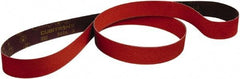 3M - 3/4" Wide x 20-1/2" OAL, 80 Grit, Ceramic Abrasive Belt - Ceramic, Medium, Coated, Series 947A - Eagle Tool & Supply