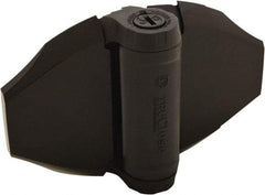 D&D Technologies - 4-3/4" Long x 6.93" Wide x 0.4" Thick, Gate Hinge - Polymer, Black Finish - Eagle Tool & Supply