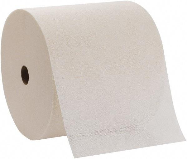 Georgia Pacific - Dry Shop Towel/Industrial Wipes - Jumbo Roll, 6-3/4" x 10-1/2" Sheet Size, White - Eagle Tool & Supply