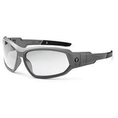 LOKI Clear Lens Matte Gray Safety Glasses // Goggles - Eagle Tool & Supply