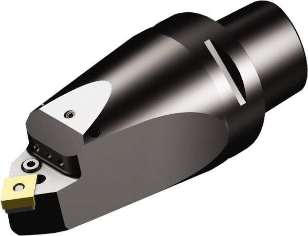 Sandvik Coromant - Neutral Cut, Size C4, CNMG 12 04 08 & CNMG 432 Insert Compatiblity, External Modular Turning & Profiling Cutting Unit Head - 95mm Head Length, Through Coolant, Series T-Max P - Eagle Tool & Supply
