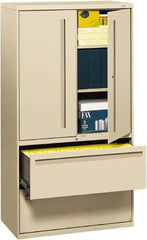 Hon - File & Cabinet Combinations Type: File/Cabinet Combo Color: Putty - Eagle Tool & Supply