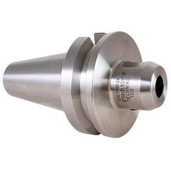 Techniks - BT50 Taper Shank 5/8" Hole End Mill Holder/Adapter - 1-1/2" Nose Diam, 3" Projection - Exact Industrial Supply