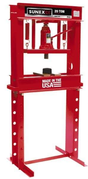 Sunex Tools - 20 Ton Manual Shop Press - 6 Inch Stroke - Eagle Tool & Supply