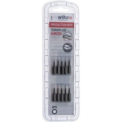 Wiha - 1/4" Drive IP5 Torx Plus Screwdriver Bit - 1" OAL, Insert Bit - Eagle Tool & Supply