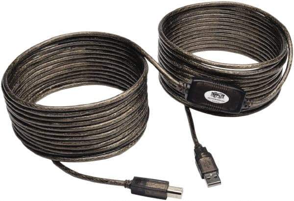 Tripp-Lite - 36' Long, USB A/B Computer Cable - Beige, Male x Male - Eagle Tool & Supply