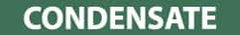 NMC - Pipe Marker with Condensate Legend and No Graphic - 2-1/2 to 6" Pipe Outside Diam, White on Green - Eagle Tool & Supply