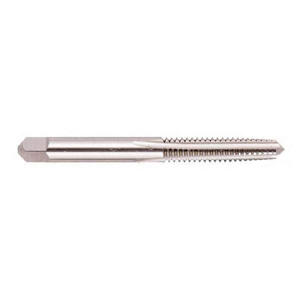 Regal Cutting Tools - 5/16-32 UNEF 4 Flute Bright Finish High Speed Steel Straight Flute Standard Hand Tap - Plug, Right Hand Thread, 2-23/32" OAL, 1-1/8" Thread Length, H5 Limit, Oversize - Eagle Tool & Supply