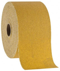 Norton - 2-3/4" x 20 Yd 80 Grit Aluminum Oxide Shop Roll - Coarse Grade, B Weighted Backing - Eagle Tool & Supply