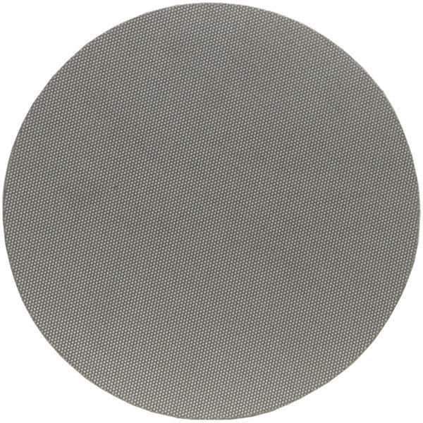 Norton - 8" Diam, 400 Grit Diamond Adhesive PSA Disc - Super Fine Grade, Yellow, Cloth Backing, Flexible - Eagle Tool & Supply