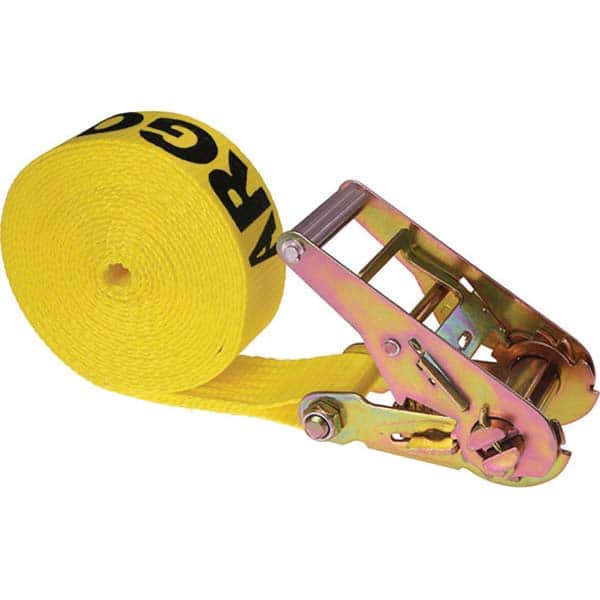 US Cargo Control - Slings & Tiedowns (Load-Rated) Type: Ratchet Tie Down Width (Inch): 2 - Eagle Tool & Supply
