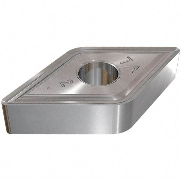 Iscar - DNMG432 VL Grade IC806 Carbide Turning Insert - AlTiN Finish, 55° Diamond, 12.7mm Inscr Circle, 4.76mm Thick, 0.8mm Corner Radius - Eagle Tool & Supply